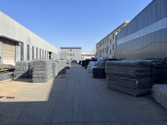 Hot Dipped Galvanized Steel Wire Gabion Basket Mesh For Retaining Wall