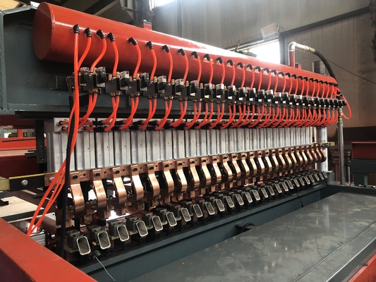 Fully Automatic 50-200A Reinforcing Mesh Welding Machine For 100 - 200mm Mesh Size