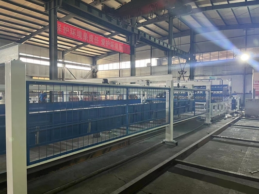 3000mm Mesh Length Reinforcing Mesh Welding Machine Automatic Cross Wire Feeding 6000kg - 10000kg