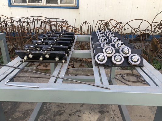125kvax6 Rated Power 3-6mm Welding Fence Machine With 48 Warp Quantity