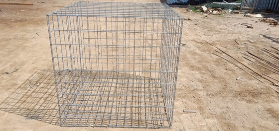 1m - 5m Length Gabion Basket Mesh With Electro Galvanized And Zinc Coating 40-400g/M2