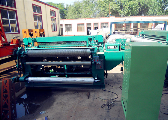 Steel Welded Wire Mesh Machine 80rows/Min 6feet 7feet Mesh width