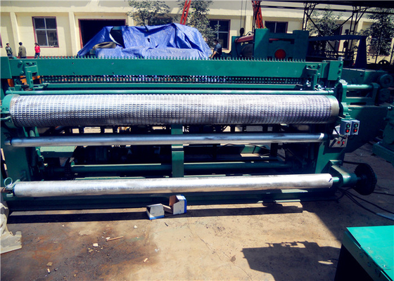 Steel Welded Wire Mesh Machine 80rows/Min 6feet 7feet Mesh width