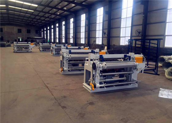 2.2mm 2.5mm Welded Wire Mesh Machine 2.5T PLC Fully Automatic