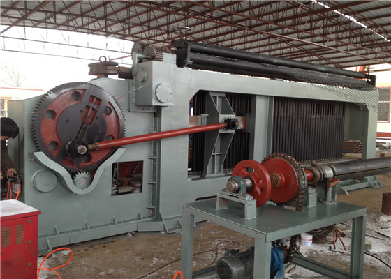 3 Twist 5 Twist Heavy Duty Hexagonal Wire Mesh Machine 2mm 4mm wire diameter