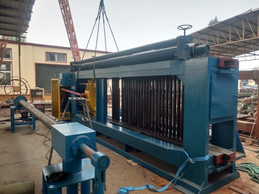 Hexagonal Gabion Box Machine 20tons Heavy Duty Steel Welding Material