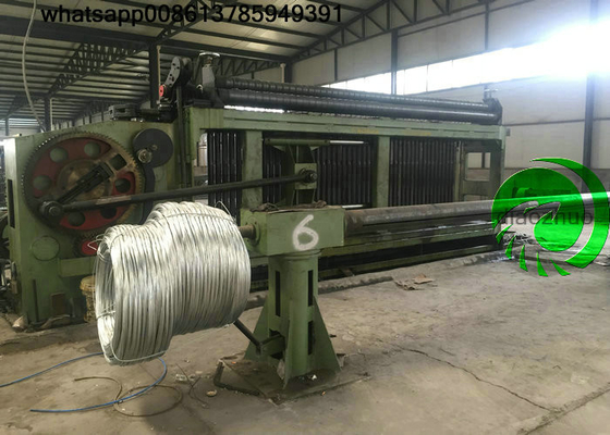 Heavy Duty Hexagonal Wire Mesh Machine 2.0mm 4.0mm Gabion Making Machine
