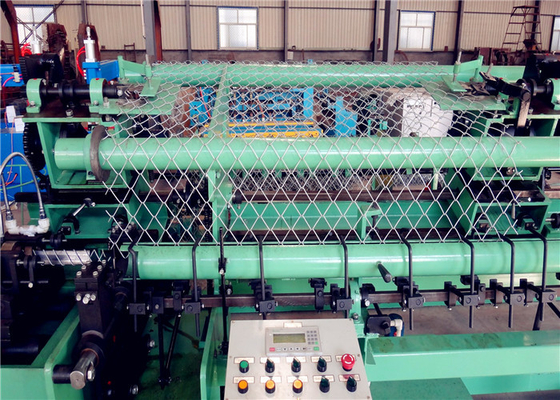 4.2T Fencing Net Making Machine , 9.25kw Link Chain Making Machine