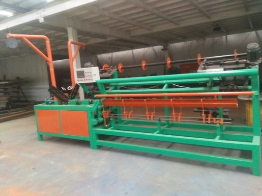 Highway Chain Link Fence Machine 140m2/h 2.8T twisted and knuckled sides