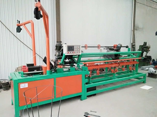 double wire feeding Diamond Mesh Weaving Machine low noise