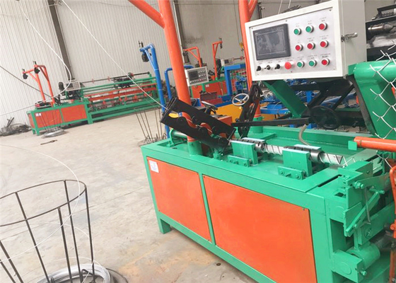 Automatic Double Wire Chain Link Fence Machine 90m2/H With Servo Motor