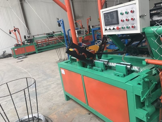 108*108mm Chain Link Fence Machine 2 / One feeding wire