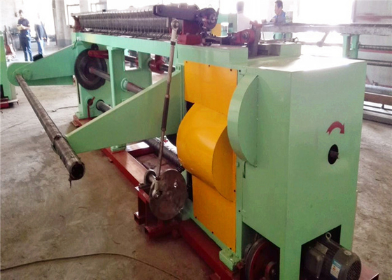 Fully Automatic Crimped Wire Mesh Weaving Machine 4.6T Double Twist Servo Motor