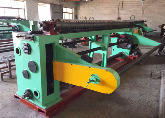 Fully Automatic Crimped Wire Mesh Weaving Machine 4.6T Double Twist Servo Motor