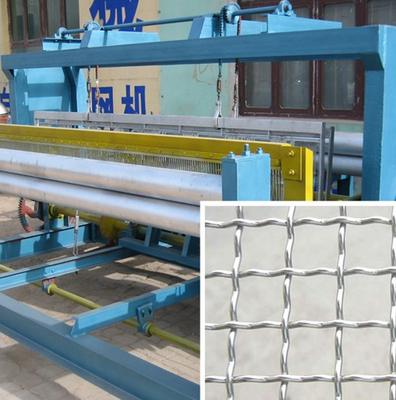 80*80mm 2.5m Hydraulic Crimped Wire Machine Low Noise