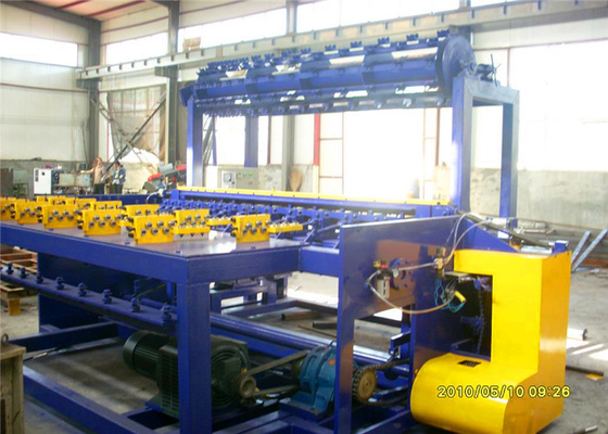4KW Motor 400m/h Grassland Fence Machine , Automatic Mesh Welding Machine
