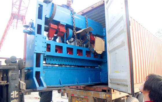 Low Carbon Steel Plate Expanded Metal Machine 20mm DZ-JQ25-63