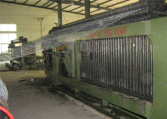 Heavy Duty Hexagonal Gabion Box Machine , Steel Welding Wire Cage Making Machine