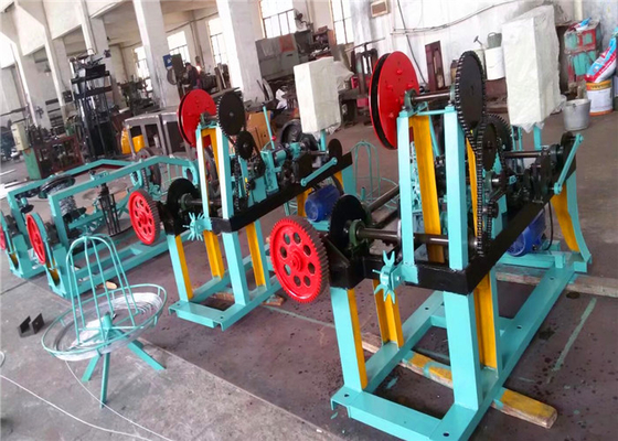 Double Twist Razor Barbed Wire Machine 2.2kw 40kg/H ISO9001 Approved