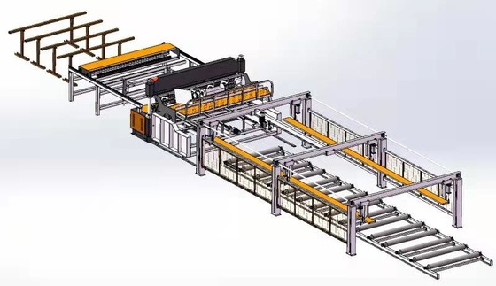 Iron Wire Fence Mesh Welding Machine  2 - 4points/Time Power Consumption 5.5 - 7KW