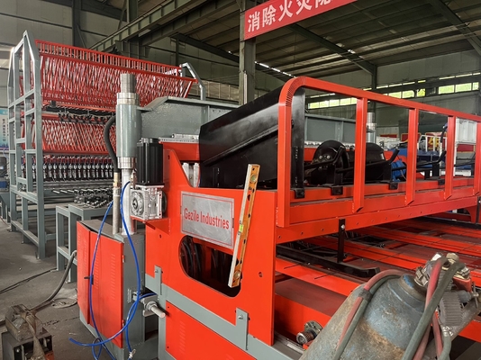 Welding Speed 60-90 Times/Min Automatic Mesh Welding Machine For 2500mm Width Mesh