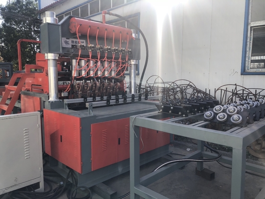Welding Accuracy ±0.5mm Fully Automatic Welding Fence Machine With 2500mm Mesh Width
