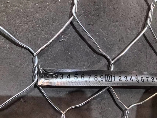 60x80 1.8mm Fine Mesh Metals Gabions Hot Dipped Galvanized