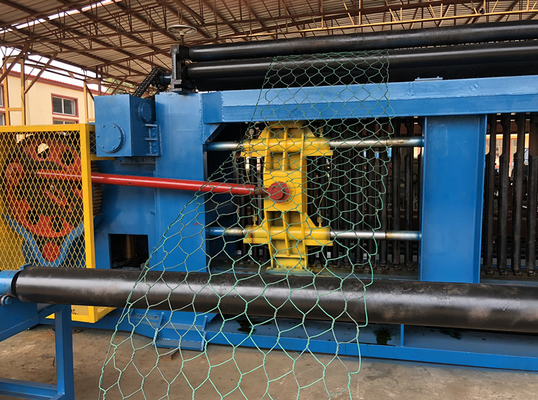 1.6mm 3.5mm Gabion Mesh Machine 100*120mm For River Management